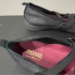 Murano American Sport Black Leather Comfort Womens 9.5 WIDE Slip On Walking Shoe Size undefined Photo 5