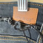 Judy Blue Slim Bootcut Jeans Faded Washed Black Distressed Hem Size 13/31 Photo 5