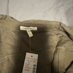 Maurice's Green Long Sleeve Jumpsuit with Notched Collar Photo 1