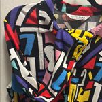 Big Dart vintage Colorful Geometric Long Sleeve Shirt Red Size undefined Photo 6