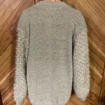 Vintage 80’s Winamex Floral Embroidered Agryl Gray XL Buttoned Cardigan Photo 7