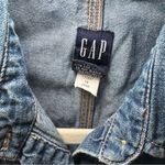 Gap Vintage Denim Vest Button Up Blue Size M Denim Shirt Y2K 00’s Sleeveless Top Photo 3