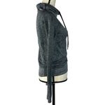 Under Armour  X-Small Threadborne Fitted Top Heat Gear Cowl Neck Gray Womens Photo 2