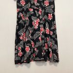 Hot Topic  Moth Floral Dress Black Gray Rose Bug Bugs Short Sleeve Mini Fit Flare Photo 5