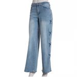 90s fit wide leg bow Photo 3