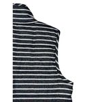 Mud Pie  Women's Top Striped Zip Front Vest Closure Pockets Sleeveless‎ Small Photo 7