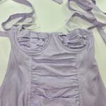 Camila Coelho  Rosie Mini Dress in Pale Lavender XXS Photo 4
