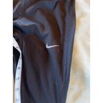Nike Pro Dri Fit Womens Legging Elastic Waist Skinny Leg Logo Black Size XS Photo 4