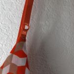 Francescas S 3D Geo Blocs Pattern Lined Sun Dress Mini in Orange Photo 3