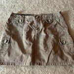 Bongo Y2K  Tan Mini Skirt Size‎ 1 Photo 0