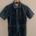 Everlane The Short Sleeve Denim Cover All Jumpsuit Size 0 Photo 5