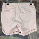 DENIM CO. Shorts Woman's 4 Tan Cuffed Hem Stretch Zip Fly‎ Lightweight Neutral Photo 3