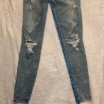 American Eagle  Light Denim Distressed Jegging Jean Photo 7