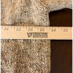 Chico's  3 US XL Open Cardigan Knit Taupe Lace Back‎ Shawl Neck Preppy Travel Boho Photo 5