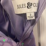 David's Bridal Square Neck Spaghetti Strap Sequin Mini Dress Photo 2