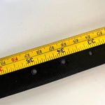 Salvatore Ferragamo Black and Gold leather Belt Photo 8