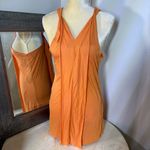 BCBGMAXAZRIA  Tangerine Sleeveless Dress Photo 1
