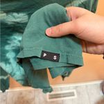 Proenza Schouler  White Label Tie Dye T-Shirt in Emerald/ Mint Bleach Diamond Photo 8