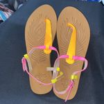 CORKYS CRAYOLA WO SIZE 9 Colorful Sandals BUCKLE ANKLE STRAP. EUC CLEAN Pink Photo 3