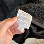 Nike ✨ Women’s Black Sherpa Fleece Mock Neck Sweatshirt Medium Photo 9