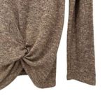 Wonderland by Orange Women’s Oatmeal Cowl Neck Sweater Photo 5