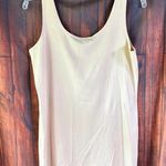 A'nue Thin Strap Tank Top Pearl Women's Size Large Made in USA NWT Photo 1