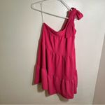 Ee:some One Shoulder Swing Dress Pink M Size M Photo 6