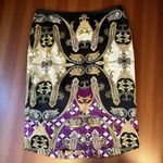 Vince Camuto Skirt.Baroque Paisley Print. Lined. Zip Up Back. Size 4 Photo 5