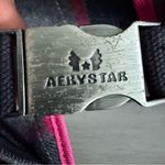 RARE Aerystar 2014 Wool Plaid Grey Pink Laptop Backpack K Pop Skater Schoolgirl Gray Photo 10