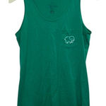 Ivory Ella  Green Graphic Tank Top Women's Size XS Photo 0