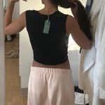 Black Square Neck Top Size XS Photo 1