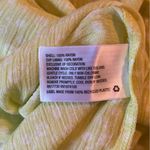 Wild Fable Women Size XL Neon Yellow Ditsy Floral Tiered Ruffle Tie Swing Dress Photo 5