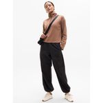 Athleta  M Seasoft Quarter Zip Sweater Auburn Brown Medium Photo 3