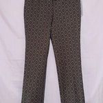 Soft Surroundings NWT Gold Leaf Print Ankle Length Pants size small Photo 0