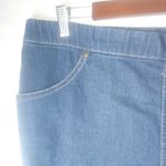 Just My Size JMS 16W 1XP Jegging Pull On Dark Wash Stretch Jeans Plus Petite Photo 4