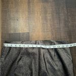 J. McLaughlin Metallic Ankle Pants Silver Shimmer Size 8 Photo 5