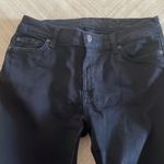 7 For All Mankind 74AMK Women’s Dark Navy High Waist Straight Leg Jeans Photo 3