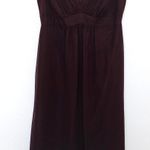 Y2K Womens Babydoll Dress Size 8 Brown Midi Formal 90s Whimsigoth Forest Fairy Photo 0