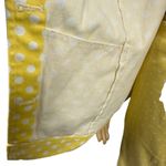 Christopher & Banks Set CJ Christopher Banks Yellow White Polka Dot Jean Jacket 2X Cropped Pants 14 Photo 7