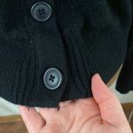 360 Cashmere black cashmere cardigan in paisley style size M Photo 8