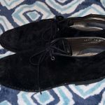 Bandolino  Wrangler Black Suede Flat Shoes Photo 0