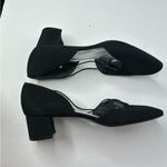 American Vintage Vintage 90s 1990s Black Chunky Heel Pumps Mary Jane Strap 9.5 Photo 12