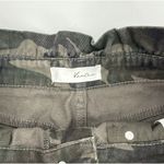 Kancan Camo Distressed Women's XL Shorts Belt Ruffle Top High Rise Tie Green Photo 5