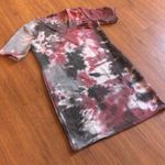Tie dye ripped distressed shirt dress (Size S) Photo 0