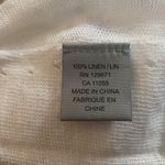 360 Cashmere 360 Sweater Tank S Womens Flip Flop Sandal Print Linen Sleeveless Top NEW Photo 8