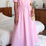 Greylin  at Anthropologie Adriana Poplin Midi Dress Photo 0