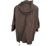 Eileen Fisher Oversized Dolman Sleeve Hooded Rain Jacket/Windbreaker Photo 4