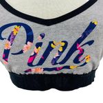 PINK - Victoria's Secret  Ultimate Lightly Lined Sports Bra Floral Logo Size  Large Photo 1
