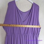 Eloquii New!  long bell sleeve purple romper, size‎ 18/20 Photo 5