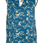 PaperMoon  SMALL Annie Split Neck Blouse - Stitch Fix Fully Lined Sleeveless Top Photo 0